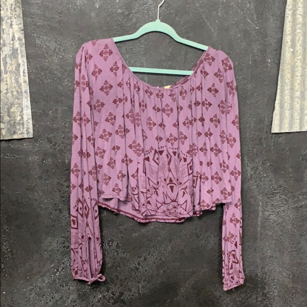 Free People off shoulder top